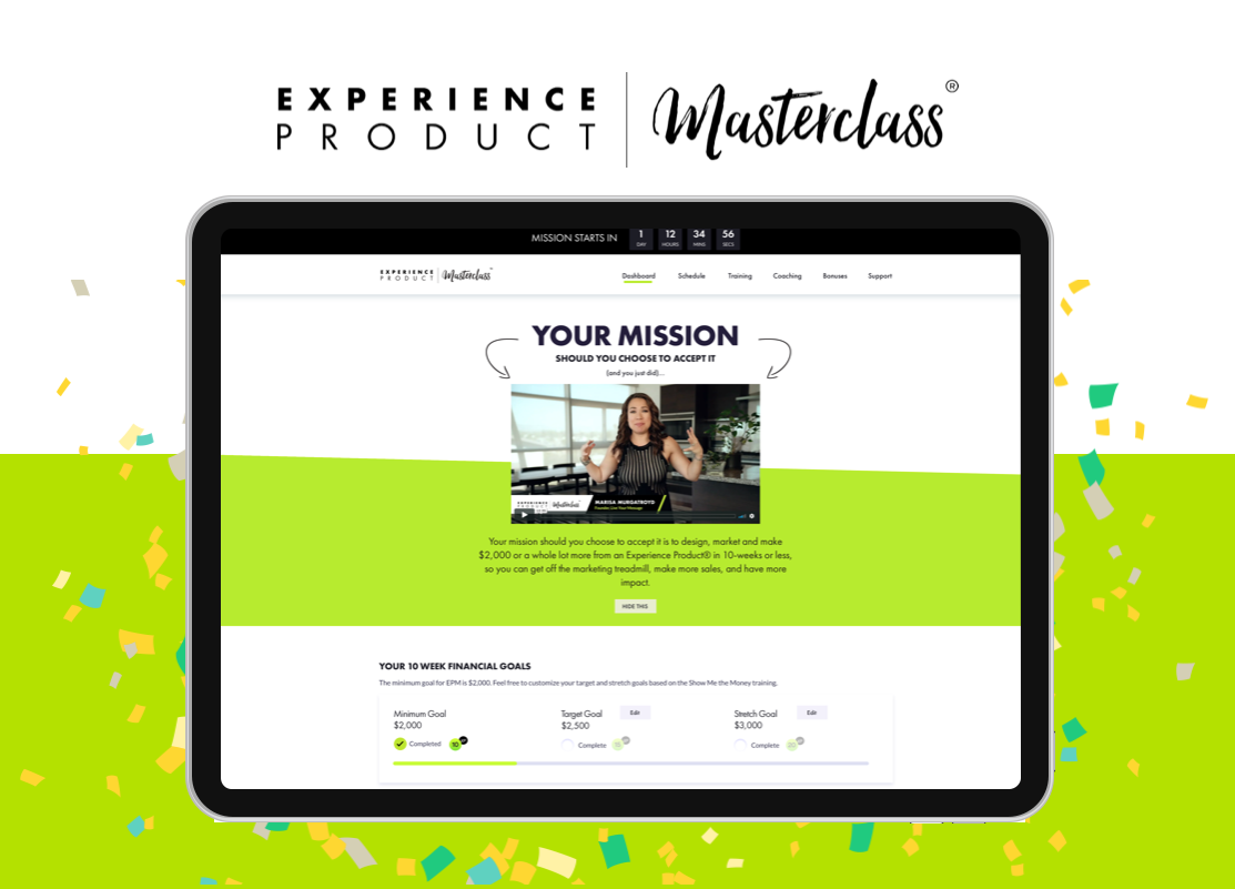 Experience Product Masterclass